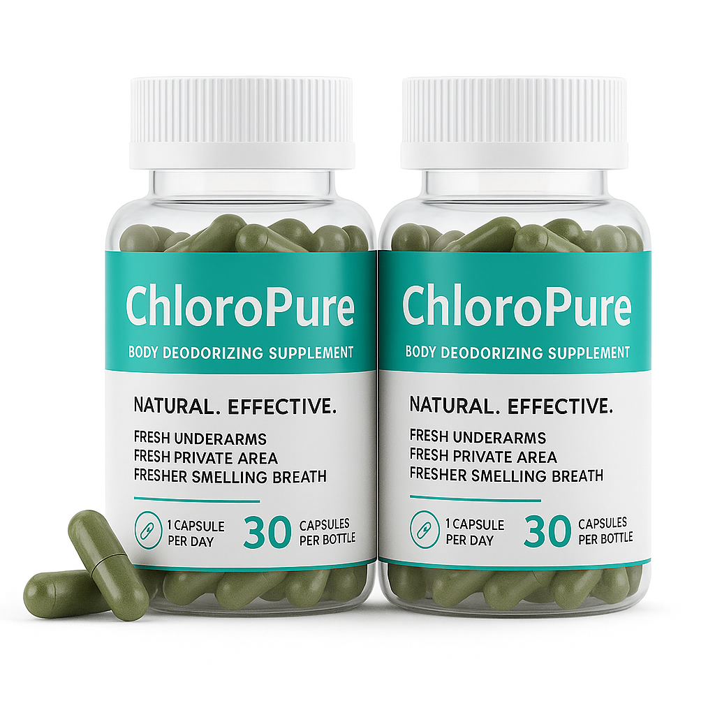 ChloroPure Chlorophyll Capsules bottle