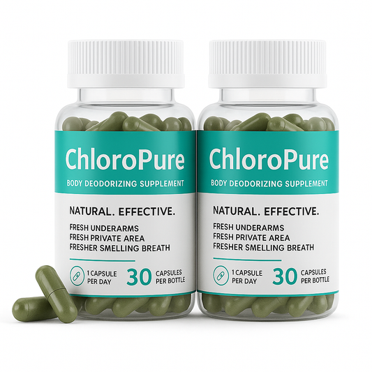 ChloroPure Chlorophyll Capsules bottle